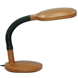 Grandrich ES-201 26 Full Spectrum Flex Desk Lamp in Oak - Energy Star