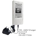 Netzteil AMAZON Kindle. 220V Ladeger&auml;t f&uuml;r AMAZON E-Book Reader Kindle Kindle 2. Steckerlader 110 - 240 Volt. NEU