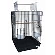 Brand New Bird Parrot Cage 18"x18"x57" w/Stand - 5984WHT/S