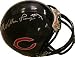 William Perry Autographed/Hand Signed Chicago Bears Replica Mini Helmet