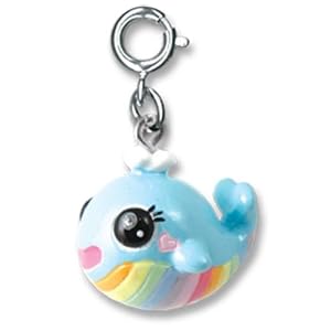 Buy CHARM IT! 3d Rainbow Whale Charm with Crystal Eyes (796) by CHARM IT! Ks Charming Designs