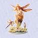A fairy and her dragonfly statue home office sculpture