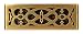 Tools & Hardware : 4X14 ANTIQUE BRASS VICTORIAN FLOOR REGISTER