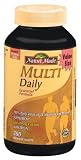 Nature Made Multi Daily With Iron & Calcium Tablets, Value Size, 300-Count Plastic Bottles (Pack of 2)