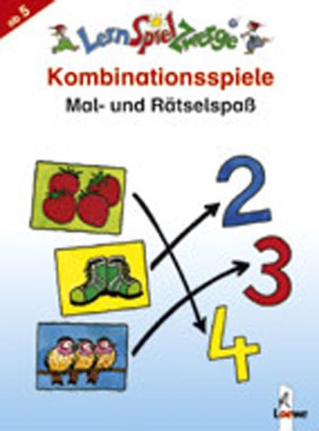 Kombinationsspiele. Mal- und Rätselblock by Katrin Merle