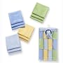 Gerber Wash Cloth, 12 Pack, Boy