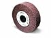 ALUMINUM OXIDE FLAP WHEELS 4" DIAMETER X 1/2" FACE X 1/4" ARBOR MEDIUM