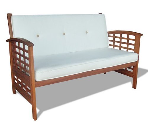 VIFAH V436 Outdoor Wood Loveseat