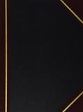 NATIONAL Brand Texhide Series Record Book, Black, 10.375 x 8.375