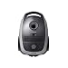Samsung VCC61H0H3A/XEG Bodenstaubsauger mit Beutel / 360 Watt / silber grau metallic / HEPA 12 Filter / Motorfilter / Hartbodenb�rste
