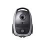 Samsung VCC61H0H3A/XEG Bodenstaubsauger mit Beutel / 360 Watt / silber grau metallic / HEPA 12 Filter / Motorfilter / Hartbodenb�rste