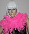 Federboa echte Federn 180 cm lang pink