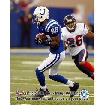 Marvin Harrison Colts 8x10 Color Photo