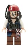 LEGO Pirates of the Caribean Jack Sparrow Minifigure Clock