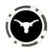 Longhorn texas Poker Chip Card Guard Great Gift Idea