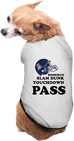 Fancy Soft Casual Gray Pet Puppy Dog Clothes Homerun Pass