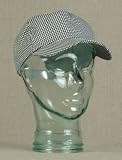 Next Day Gourmet Chef's Cap Black/White Check