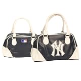 New York Yankees Classic Two-Tone Purse (Measures Approximately 11" x 6" x 4")