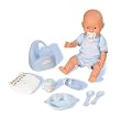Simba 5035189 New Born Baby - Junge in Strampelanzug
