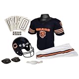 Chicago Bears Youth NFL Deluxe Helmet and Uniform Set (Small)