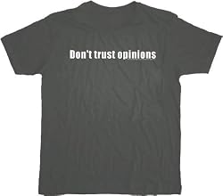 House M.D. Don't Trust Opinions Charcoal T-shirt Tee