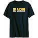 Sex Machine Made In Minnesota Usa States Mens T-Shirt (Navy Blue, Size Large)