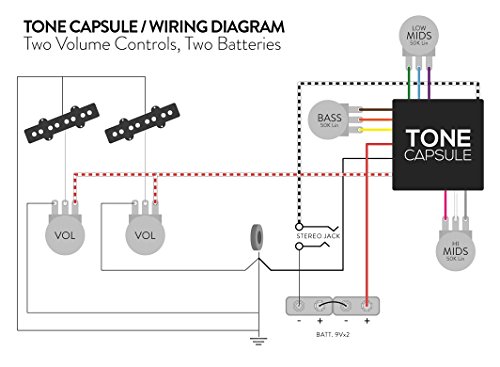 Darkglass Electronics Tone Capsule ベース本来の音色を拡張するナチュラルなオンボードプリアンプ ダークグラスエレクトロニクス トーンカプセル 国内正規品