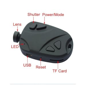 makeit New HD 720P 120 lens Car Key Chain pinhole 808 Video Driving Recorder Camera 400ma #18 HD Camera H.264 MOV