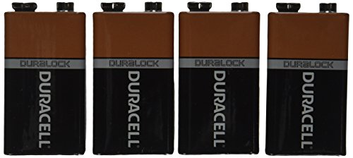 Duracell MN1604 9 Volt, 4 Pack