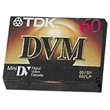 TDK Electronics DVM60MES10 DVM 60 Minute Digital Video Cassette for Camcorder 10 Pack