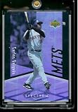 2007 Upper Deck Spectrum Baseball Card #80 Carlos Delgado New York Mets - Mint Condition - In Protective Display Case !