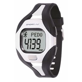 Sportline 960 Solo Unisex Pedometer and Heart Rate Monitor Digital Watch