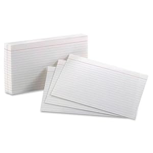 Amazon.com : Wholesale CASE of 25 - Esselte Oxford 5X8 Ruled Index ...