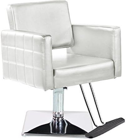 Eastmagic Brand New Barber Chair Styling Hair Beauty Salon Spa Equipment (White) by EastMagic