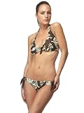 SHIRRED HALTER W. TIE TOP