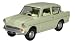 Ford Anglia - Lime Green/Liverpool Museum - 1/76th Scale Oxford Diecast