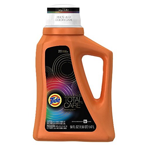 2 Pk, Tide Total Care Renewing Rain Laundry Detergent, 50 Fl. Oz (20 Loads)