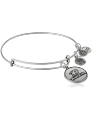Alex and Ani "NFL" Baltimore Ravens Logo Expandable Wire Bangle Bracelet, 7.5"
