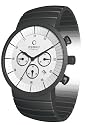 Obaku Harmony Herren-Armbanduhr V131G BISB Titanglas