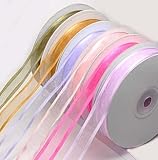 5/8' Satin Edge Organza Organdy Ribbon 25 yards