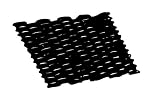 TW EVANS CORDAGE CO TLM004 "TIRE LINK" DOOR MAT 13-1/2x23"