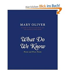 What Do We Know: Poems and Prose Poems