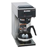 BUNN 13300.0001 VP17-1SS Pourover Coffee Brewer with 1 Warmer, Stainless Steel
