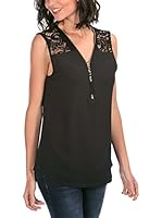 Never Paris Top Salma (Negro)