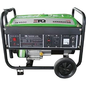 Eastern Tools Generator - 3500 Watts, Propane, 6.5 HP OHV, Model# LPG3500