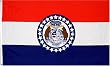 Missouri US State Flag - 3 foot by 5 foot Polyester (NEW)