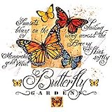 Butterfly Gardens Womens T-Shirt Dress