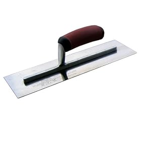 14 X 4 3/4 Stainless Steel Finishing Trowel w/Durasoft Handle