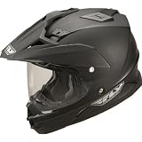 Fly Racing Trekker Adult Dual Sport Motorcycle Helmet - Matte Black / Large
