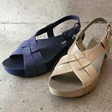 「[クラークス] Clarks SHINGLE BAY 20346212シングルベイ(レディース)天然皮革 4.5(23.5cm) ネイビーレザー」の画像